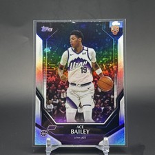 2026 Topps Collector Kit Exclusive #NBA-8 Ace Bailey Rookie RC Holo Foil