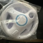 Beastron Racing Wheel for Nintendo Wii 2pc Bundle, White (MPN 10027) — photo 2