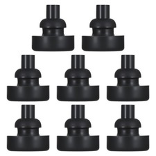 8 Pcs Rubber Feet for Slow Cookers, Replaceable Cooker one size, black
