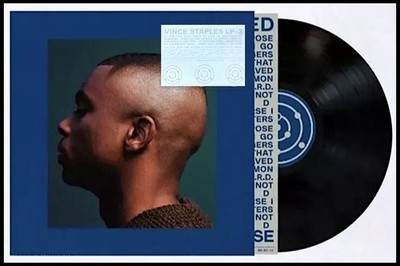 Vince Staples 限定ジャケット LP レコード VINCE STAPLES Self Titled LP on BLACK VINYL New SEALED With