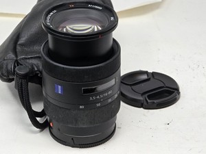 SONY standard zoom lens Vario-Sonnar T*DT 16-80 mm F-3.5-4.5 ZA APS-C EMS