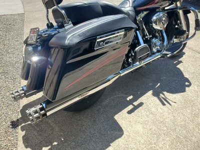 Tailgunner Gunship slip-on mufflers Harley Touring