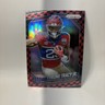 2025 Panini Prizm Tyrone Tracy Jr. Red & Black Checkerboard #203 Giants NFL