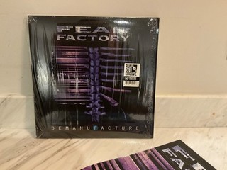 Fear Factory Demanufacture ROG color vinyl 3LP limited edition poster bonus trx!
