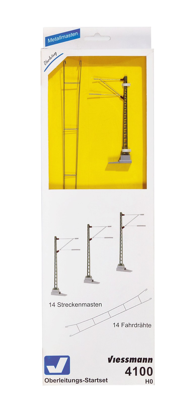 Viessmann 4100 - H0 Starter Set Overhead Line - New