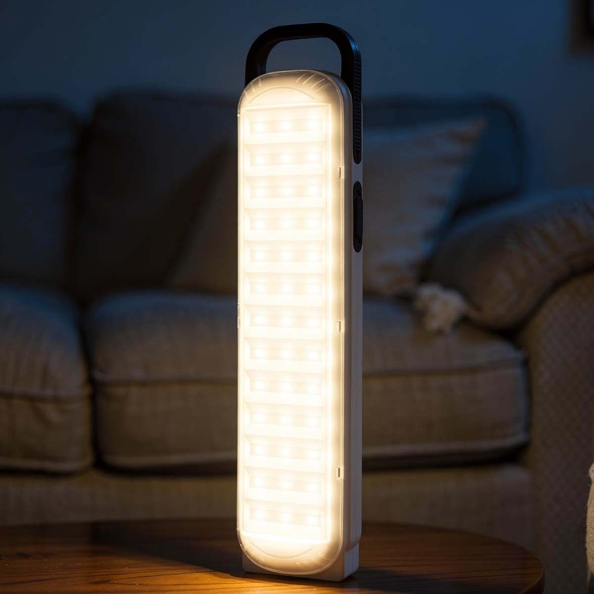 Lampe de secours portative pour camping et panne de courant, bloc 42 LED compact