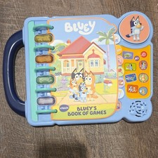 VTech Bluey Game Book Electronic Learning Toy for Ages 3-7, 2022