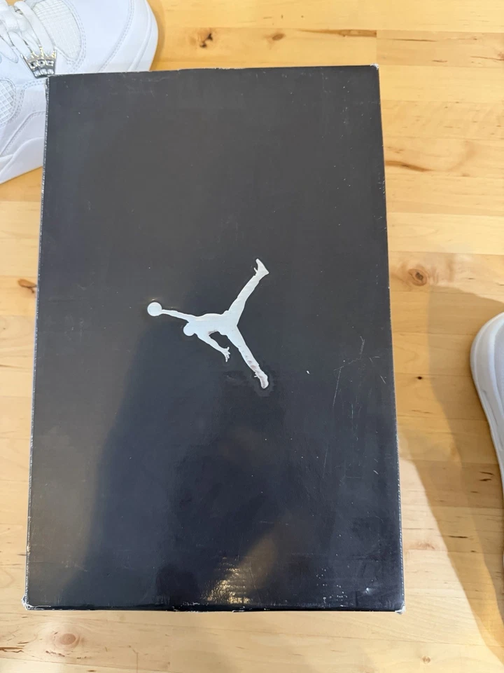 Nike Air Jordan 4 Retro Pure Money 2006 para hombre talla 12 (308497-102) como nuevas Foto 4 de 4