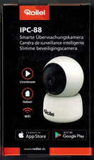 &Uuml;berwachungskamera Rollei IPC-88 Bewegungserkennung  Livestream Indoor WIFI NEU