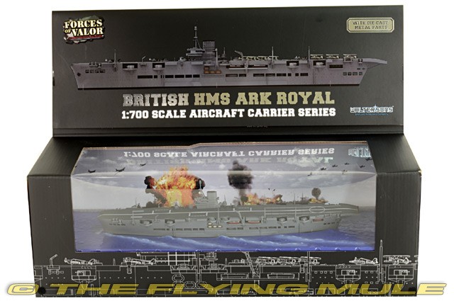 Forces of Valor 1:700 Ark Royal-class Aircraft Carrier Royal