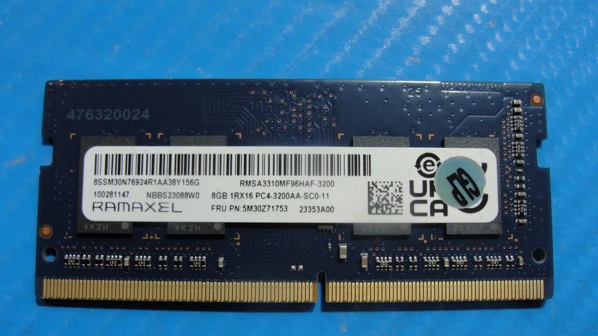 25+ Ramaxel Computer RAM 8 GB Capacity per Module for sale