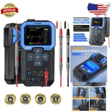 Intelligent Auto-Ranging Multimeter TRMS Recording Data Mode Battery Powered