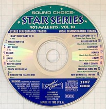 SOUND CHOICE STAR SERIES - 90's MALE HITS - VOL 10 - SC2107 - TONY RICH PROJECT
