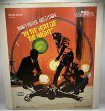 In The Heat Of The Night CED RCA Selectavision Videodisc