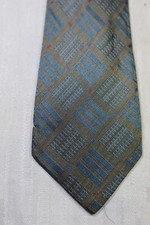 TINO COSMA 100% SETA SILK TIE CRAVATTA NECKTIE MADE ITALY VINTAGE CLASSIC