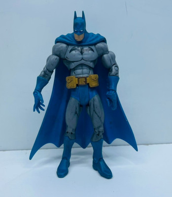 Batman Blue Grey DC Superheroes Universe 6'' Loose Mattel 2003 Select Sculpt