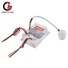 12V 24V PIR Motion Sensor IR Body Induction Sensor Detector Switch for LED Light