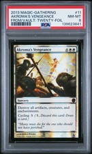 2013 MTG FROM THE VAULT: TWENTY FOIL #11 AKROMA'S VENGEANCE PSA 8