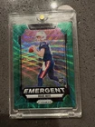 2024 Panini Prizm - Emergent Drake Maye #4 Green Wave Prizm (RC)
