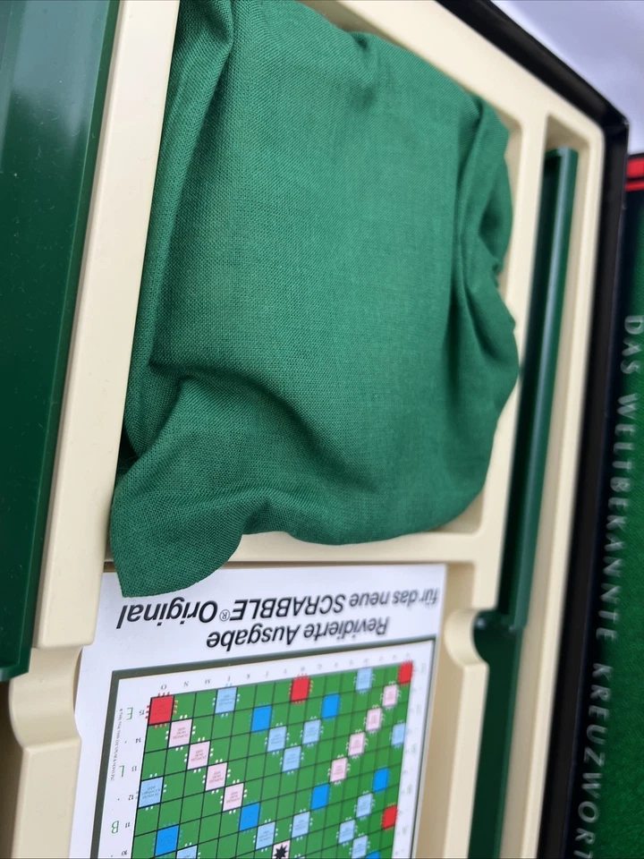 Scrabble Original Club Sonderausgabe mit Scrabble Buch,1995 Spear Kreuzwortspiel - Bild 3 von 4
