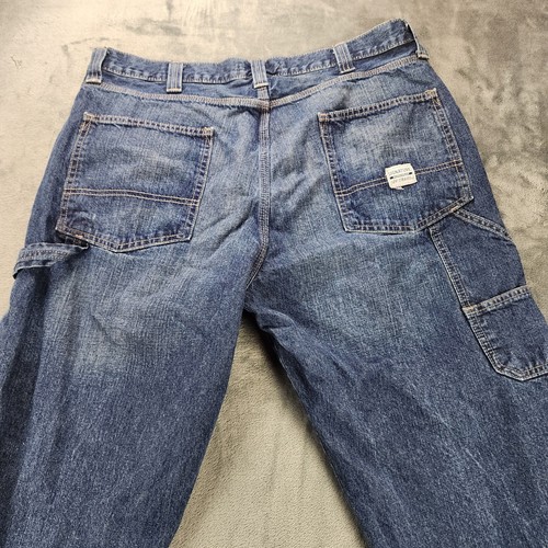 Levi's Jeans Men 38x32 Carpenter Relaxed Straight Workwear Denim - Picture 9 of 12