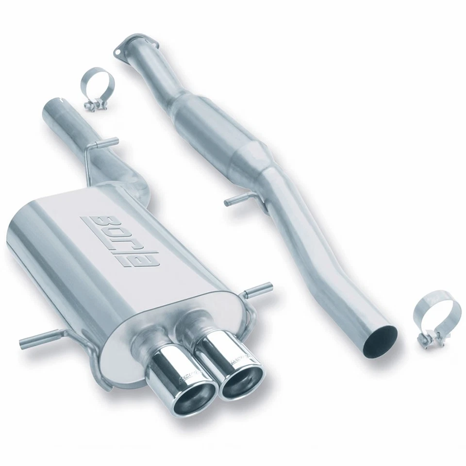 Escape trasero Borla 140053 Touring Cat para Subaru Impreza WRX STi 2.0 2.5 2002-07 Foto 3 de 4