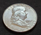 1963‑D Franklin Half Dollar • 90% Silver • Circulated Example • X30