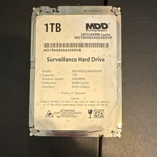 MDD MaxDigitalData 1TB Surveillance SATA III HDD 5900RPM MD1000GSA6459DVR