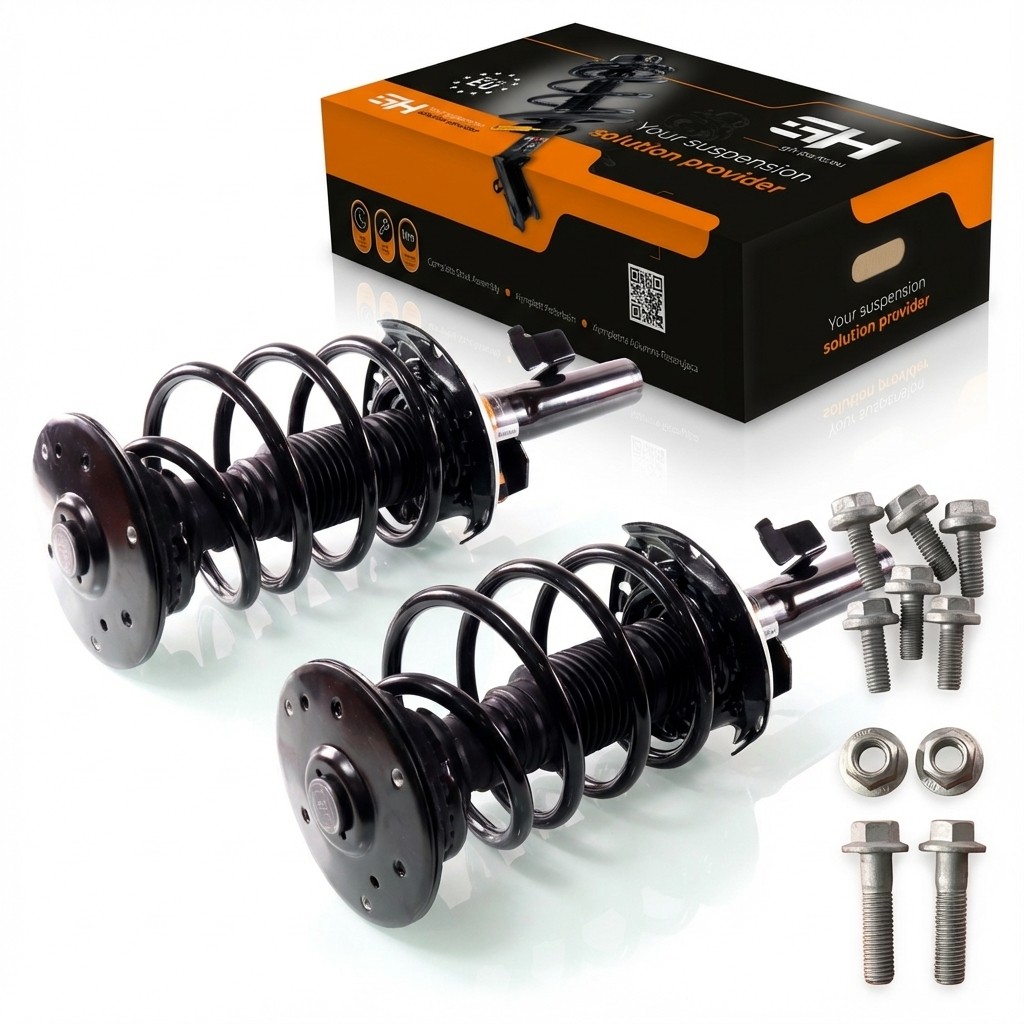2x Complete Struts Assembly Front for Ford Mondeo IV (BA7) 2007- 2.2 TDCi Sport