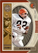 2019 Panini Legacy Red #127 Ozzie Newsome /299 - FB