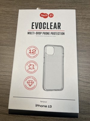 Tech 21 EvoClear Multi - Drop Phone Protection Clear Case For iphone 13