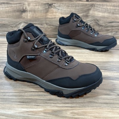 Timberland Lincoln Peak Mens Size 10 |Brown| Mid Waterproof Hiking Trail Boot Men main image 3
