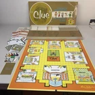 VINTAGE Clue INCOMPLETE Parker Brothers 1963 Classic Detective Board Game *READ*