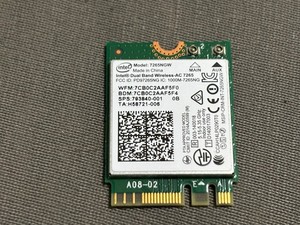 Intel AC7265NGW Wi-Fi 5 WLAN Karte für Laptops & PCs