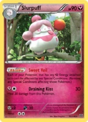 Slurpuff - 95/146 - Non-Holo Resilient Life Theme Deck Exclusive - Moderately Pl