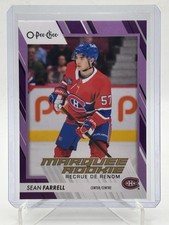 Sean Farrell 2023 O Pee Chee Marquee Rookie Purple Border Parallel /49 RC