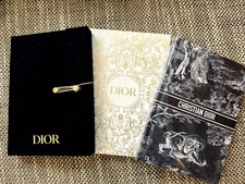 Notebook a set of 3 NEW Authentic Journal novelty Christian Dior