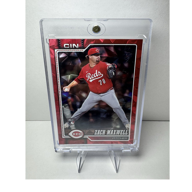 Topps 2026 Series 1 Rookie Zach Maxwell #143 Cincinnati Reds Baseball 1/5