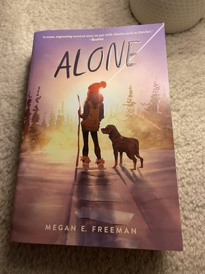 Alone by Megan Freeman Paperback Like New 