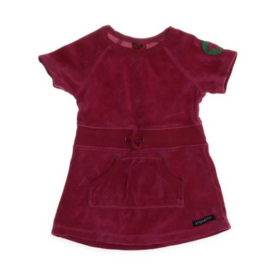 Villervalla, Kleid, Größe: 80, Pink, Baumwolle/Polyester, Samt, Mädchen #rms