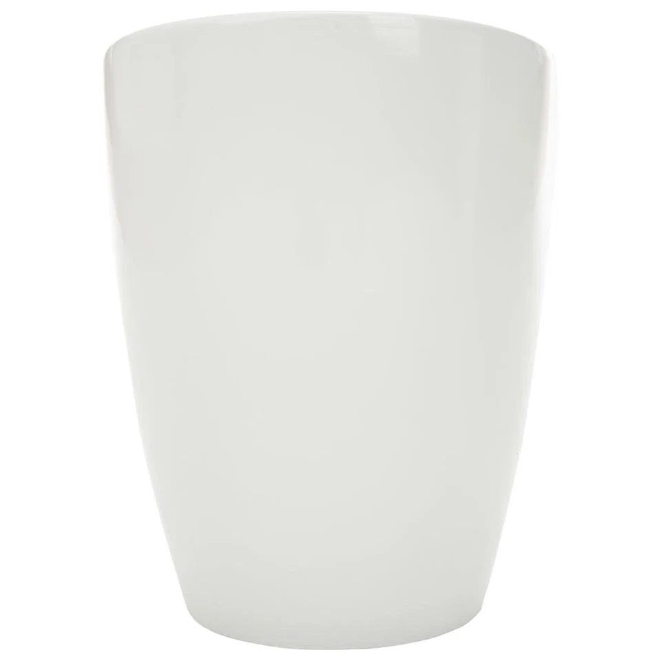  凳子 白色和红色 人造皮革, 塑料 中号凳 圆形 — 第 4/4 张图片