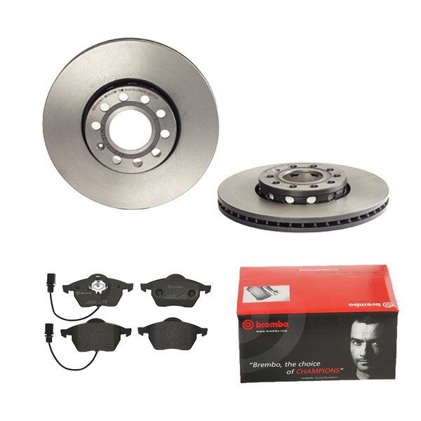 Brembo Bremsscheiben Ø288MM + BremsbelÄGe Vorne FÜR Audi A4 B5 A6 C5 B6 B7-image