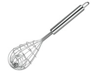 Schneebesen 28 Cm Mit Kugel Rotierend Edelstahl Kugelschneebesen Metaltex