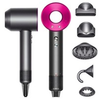 Phon Capelli con 5 Accessori, Asciugacapelli Professionale Pro, Leggero 