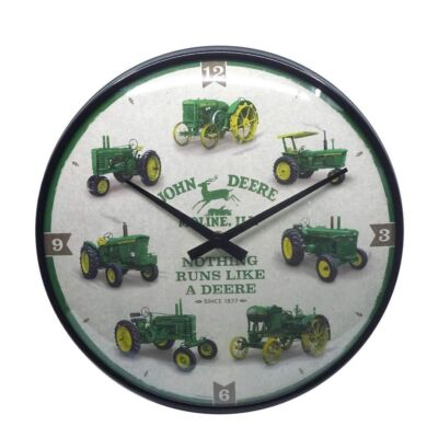 Nostalgic-Art - Wanduhr Küchenuhr Ø31cm Analog Metall Quarz - John Deere #2