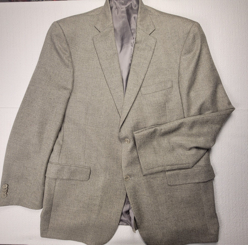 Luxury Hart Schaffner Marx Loro Piana Blazer Cashmere Gold Trumpeter Men 46L Tan