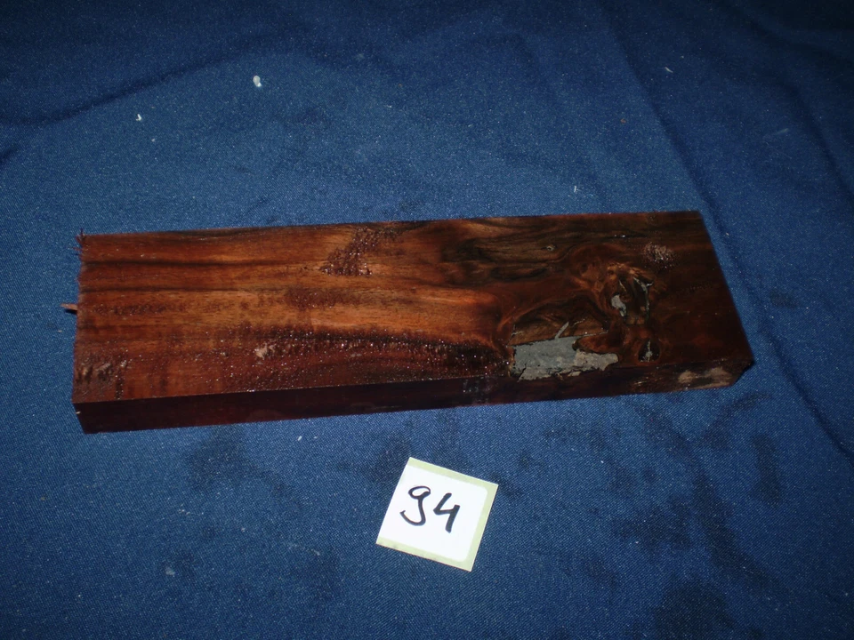 Nussbaum Maser Schmuckholz für Holzschmuck Edelholz  208 x 62 x 19 mm   Nr. 94 - Bild 1 von 1