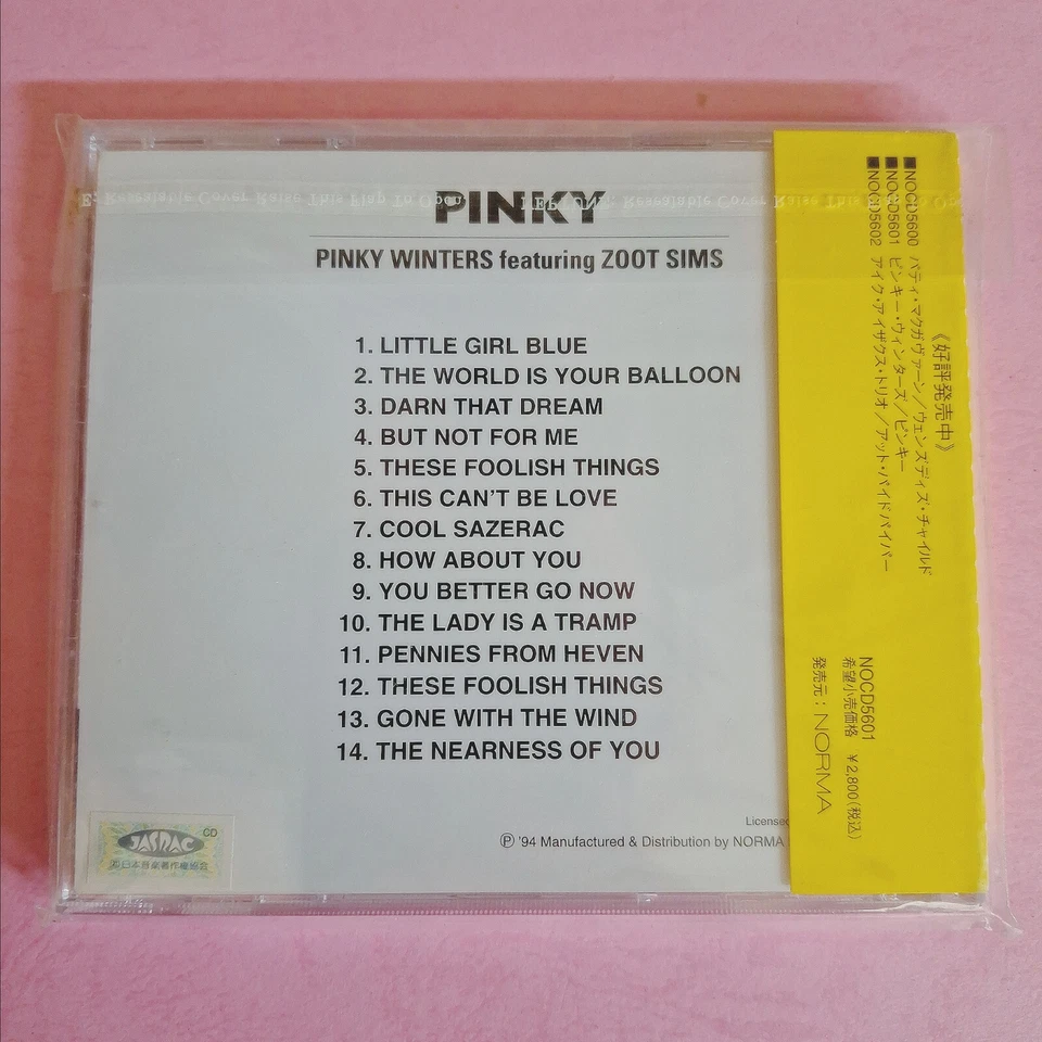 Pinky Winters Pinky Zoot Sims Japan Remastered 2CDS Original + Alternative B51 Foto 4 de 4