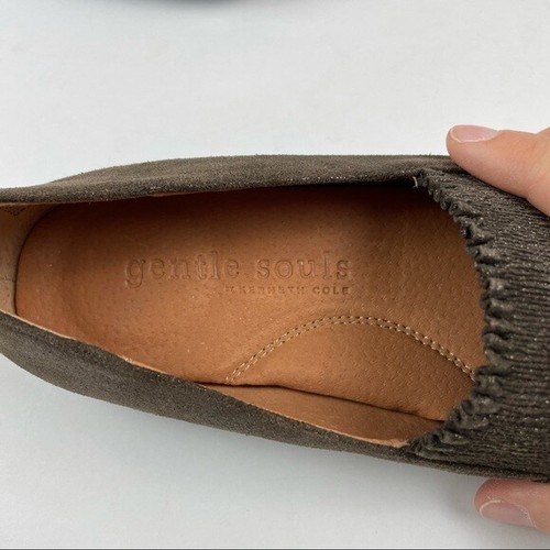Leather Eugene Ruffle Flats Shoes Women 