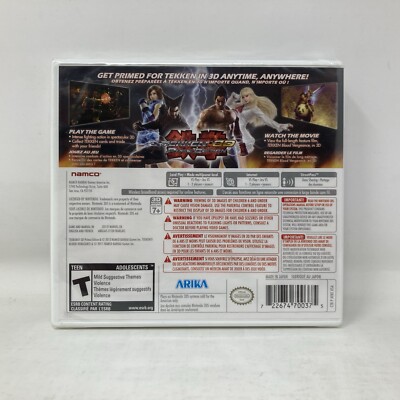 Tekken 3D -- Prime Edition (Nintendo 3DS, 2012) for sale online | eBay